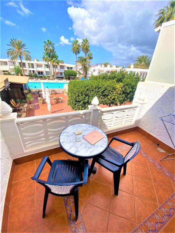 Cozy One Bedroom Apartment With Spacious Terrace. Pool And Garden View Costa Del Silencio Exterior foto